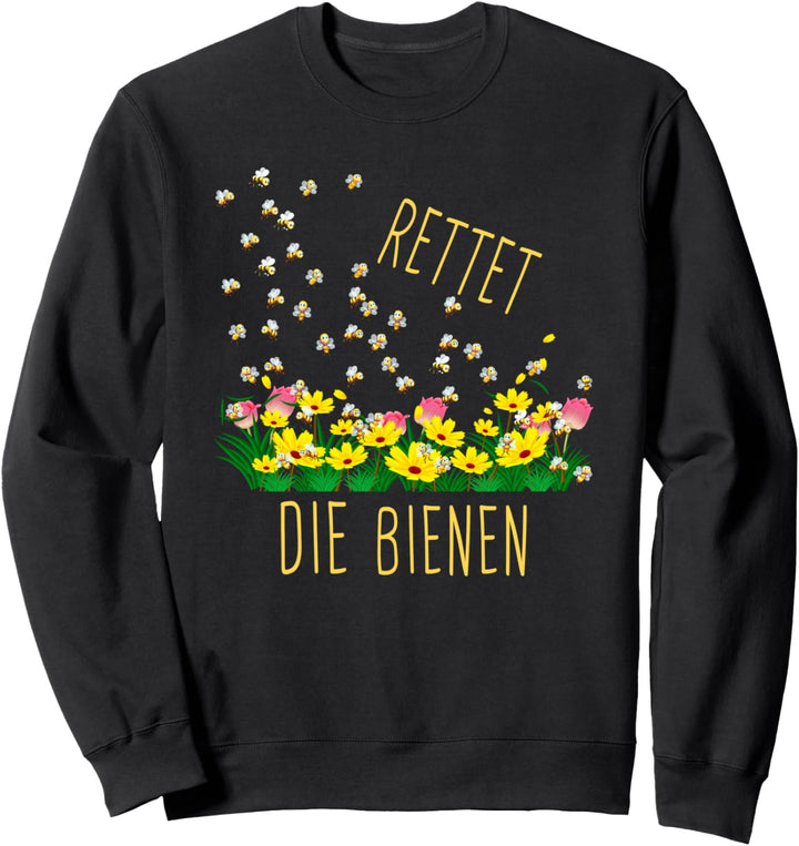 Rettet die Bienen Bienenflüsterer Cool Imkerin Honig Imker Sweatshirt