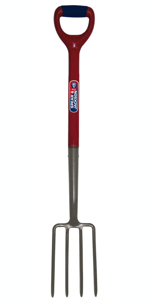 Spear & Jackson 2294NS Select Grosse Grabegabel aus Karbonstahl Border Fork