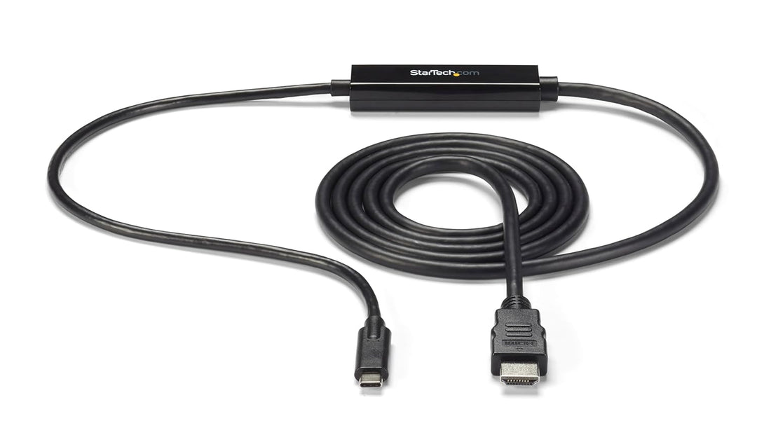 StarTech.com USB C auf HDMI Kabel - 1m - 4K -Thunderbolt 3 kompatibel - USB Typ C zu HDMI Adapter Ka