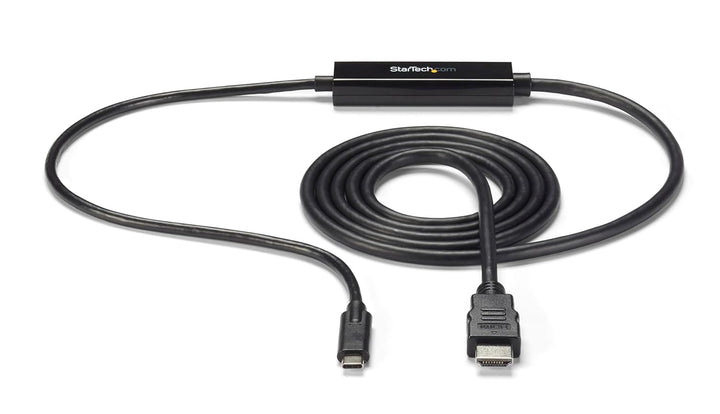 StarTech.com USB C auf HDMI Kabel - 1m - 4K -Thunderbolt 3 kompatibel - USB Typ C zu HDMI Adapter Ka