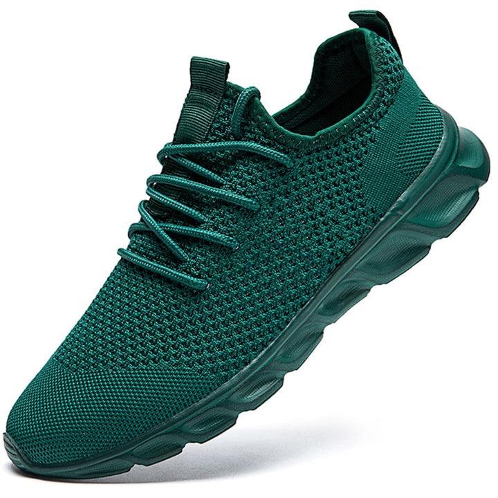 MGNLRTI Herren Sneaker Walkingschuhe Atmungsaktiv Strassenlaufschuhe Leicht Freizeit Sportschuhe für