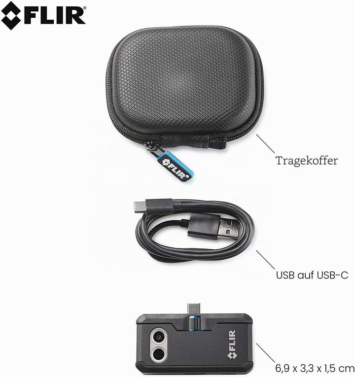 FLIR ONE Pro LT - High Resolution Thermal Imaging Camera for iOS Smartphones (iPhone w/Lightning Por