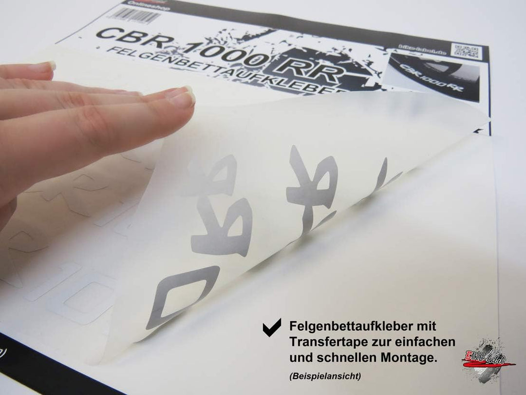 BIKE-label Felgenbett Aufkleber weiss kompatibel für KTM 1290 Super Adventure X790013 1290 Super Adv