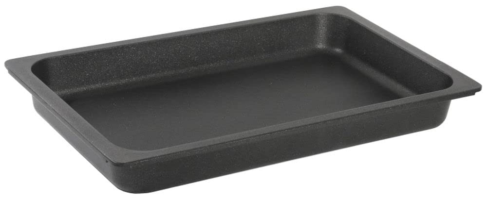 Contacto Rechteckiger Bräter GN 1/1 antihaftbeschichter Aluguss 50 x 24 x 6,5 cm Innenmass