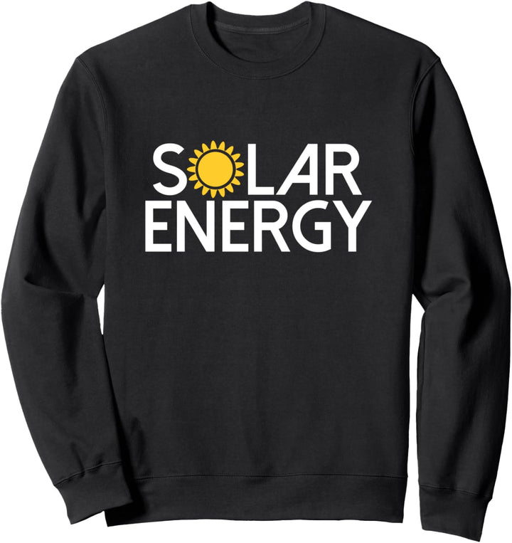 Solarenergie Geschenke Kleidung Globale Erwärmung Sweatshirt