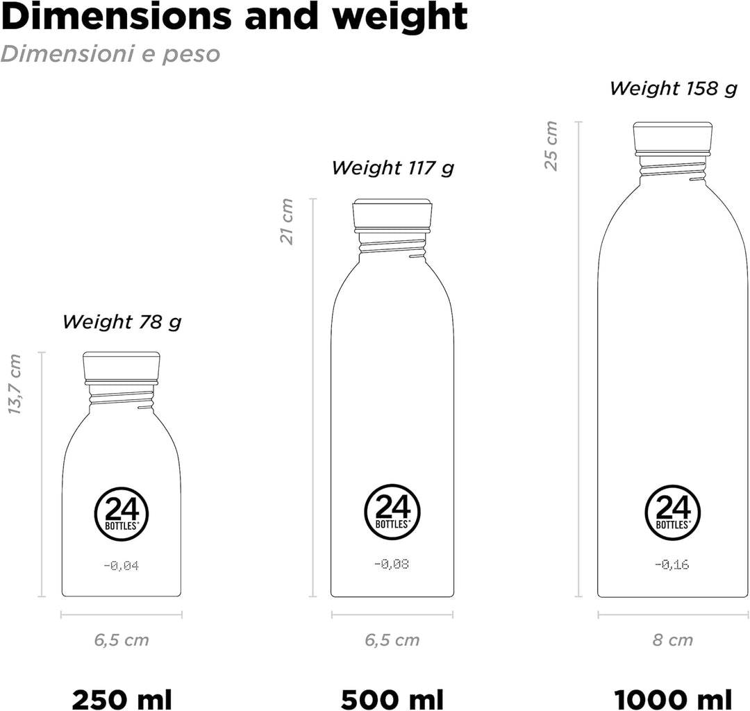24BOTTLES Urban - Trinkflasche Atlantic Bay 500 ml, Atlantic Bay 500 ml