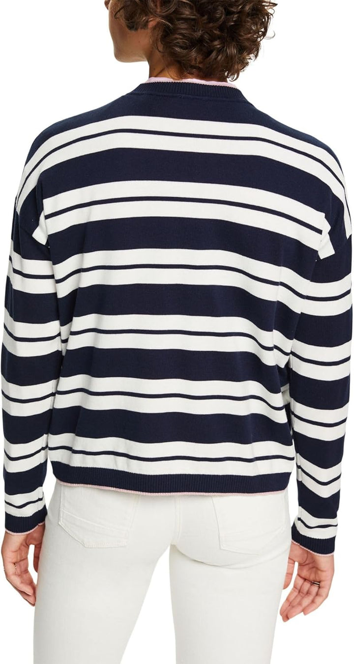 ESPRIT Damen Pullover XXS 402/Navy 3, XXS 402/Navy 3