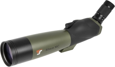 TS-Optics Zoom Spektiv 20-60x80 für Sportschützen Vogelbeobachtung mit Tragetasche Trageriemen Optik