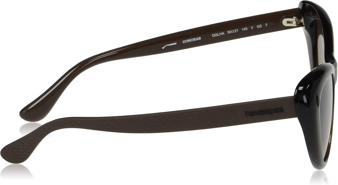 Havaianas Damen CONCHAS Sonnenbrille, Brown, 50