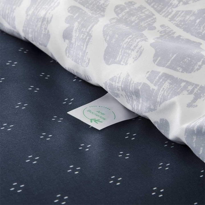 COTTON ARTEAN Artedo Wendbarer Bettbezug, 105 cm, Verschluss mit Knöpfen, hypoallergen.