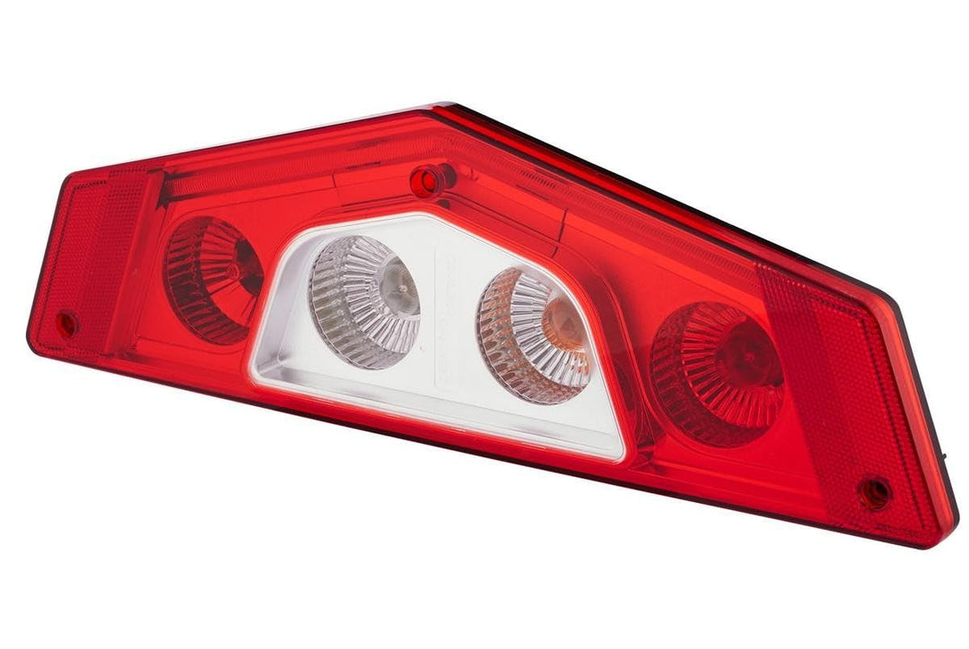 HELLA - Heckleuchte - Caraluna X - Hybrid - 12V - Einbau/geschraubt - Lichtscheibenfarbe: glasklar/r