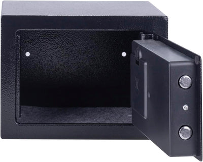 DONAU TECH Digitaler Mini Tresor 4,6L / 23 x 17 x 17 cm/Manuell-digitaler Elektronischer Safe Klein