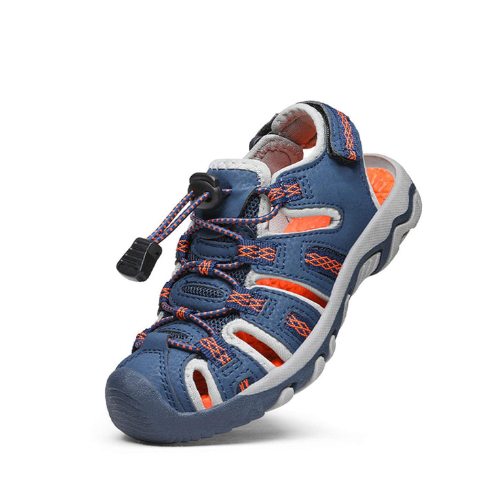 DREAM PAIRS Sandalen für Jungen, Mädchen, Bambus/Kleinkind/grosse Kinder, Sommer, geschlossen, Toe,
