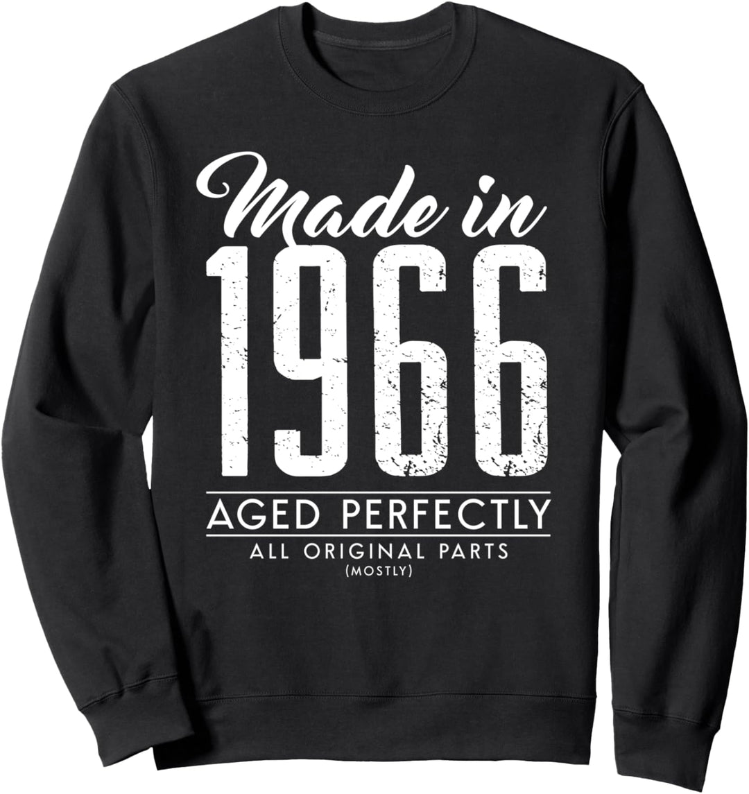 55. Geburtstagsgeschenk Made in 1966 55 Jahren Alt Sweatshirt