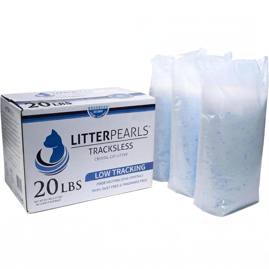 Litter Pearls Katzenstreu Perlen tracksless Silica Katzenstreu, 20 lbs