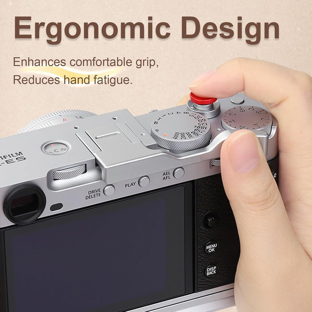Haoge THB-XE5-S Daumen-Up-Griff für Fujifilm X-E5 Kameragehäuse, digitales Zubehör, Metall, Blitzsch