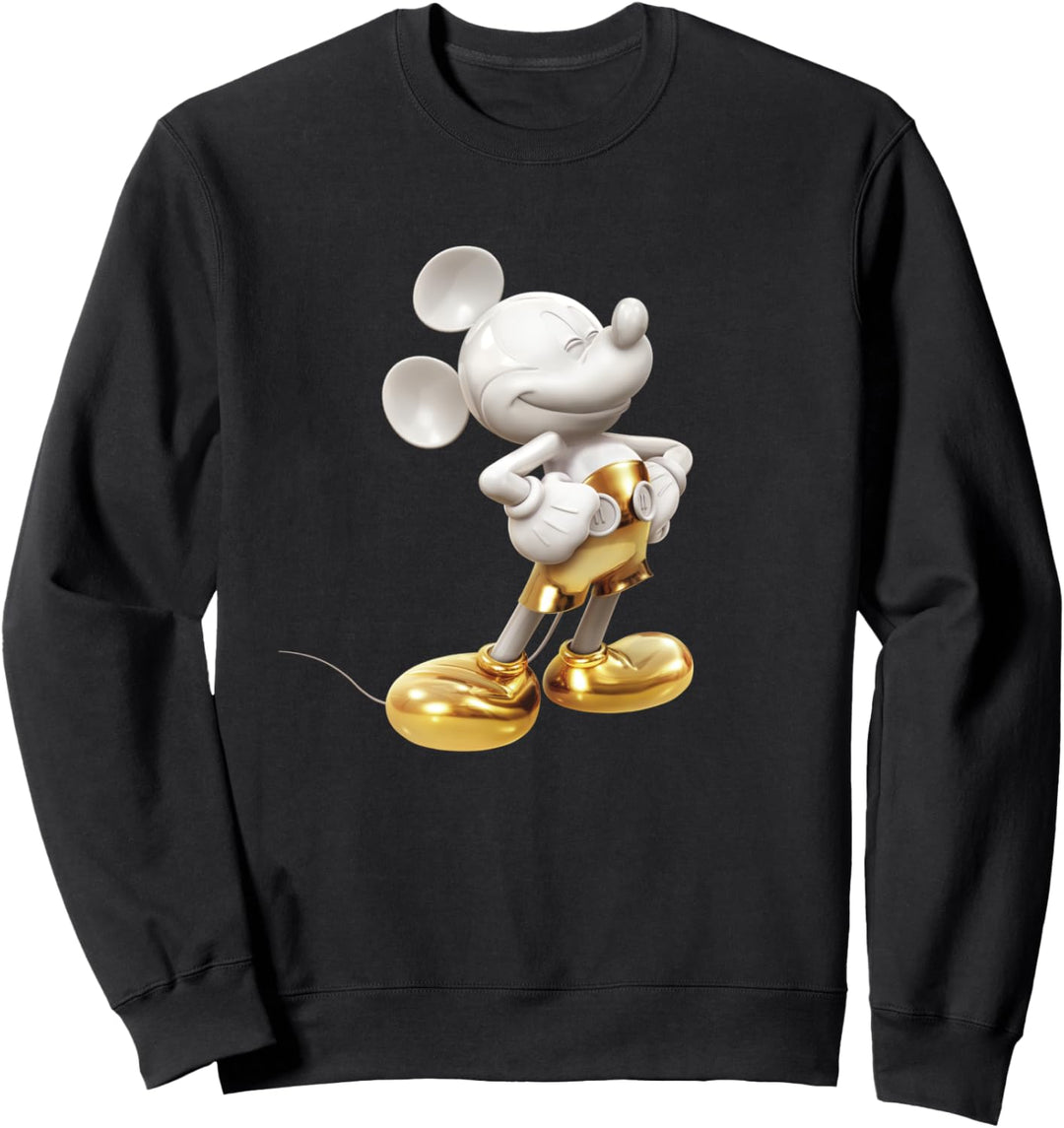 Disney Gold Mickey Mouse Pose Sweatshirt