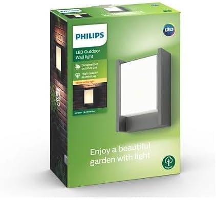 Philips myGarden Arbour LED Wandaussenleuchte, Aluminium