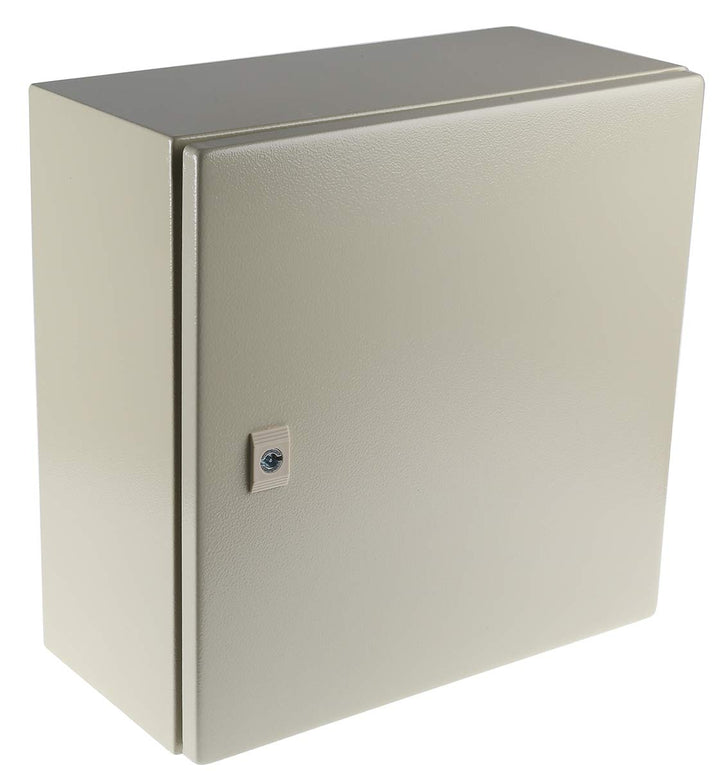 RS PRO Stahl Wandgehäuse RAL 7032 IP66, HxBxT 400 mm x 400 mm x 200mm