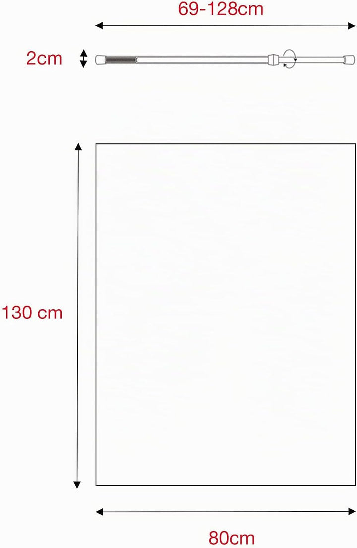 CoolChange Japanischer Türvorhang | 80x130cm | Inkl. Spannstange | Tür Noren aus Stoff | Motiv: Ukiy