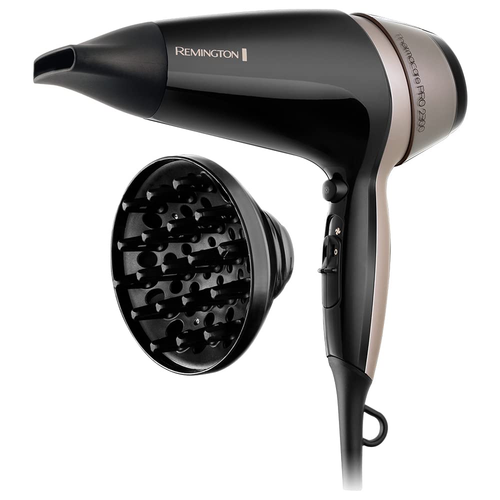 Remingon Haartrockner [schnelles & effizientes Trocknen] Thermacare PRO 2300 (2100W, Ionengenerator,