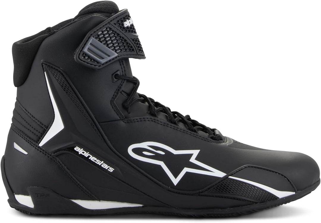 Alpinestars Faster-4 Motorcycle Shoes, Lightweight &amp; Breathable, Seamless Knitted Construction &amp; Adv