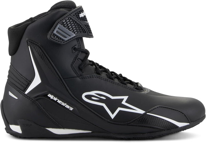 Alpinestars Faster-4 Motorcycle Shoes, Lightweight &amp; Breathable, Seamless Knitted Construction &amp; Adv