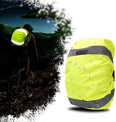 AYKRM Rucksackschutz Schultasche Regenschutz Regencape Rucksackcover Sicherheitsüberzug Reflektorübe
