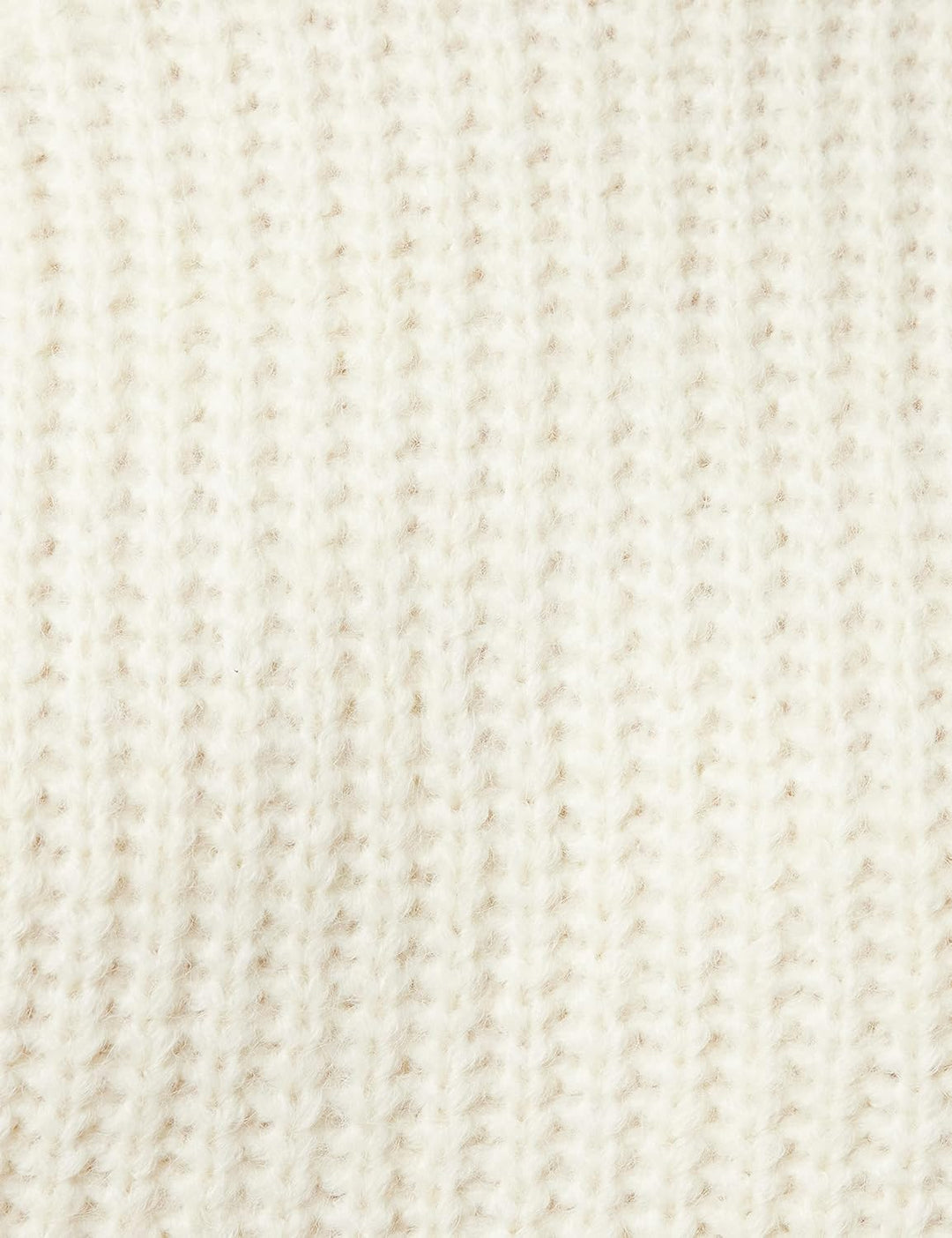 PIECES Long Sleeve high Neck Knit XS Cloud Dancer, XS Cloud Dancer