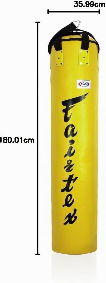 'Fairtex HB6 6 Ft. Banana Bag Punching Bag for Muay Thai, Boxing, Kickboxing, MMA - 13'' W x 19'' H'