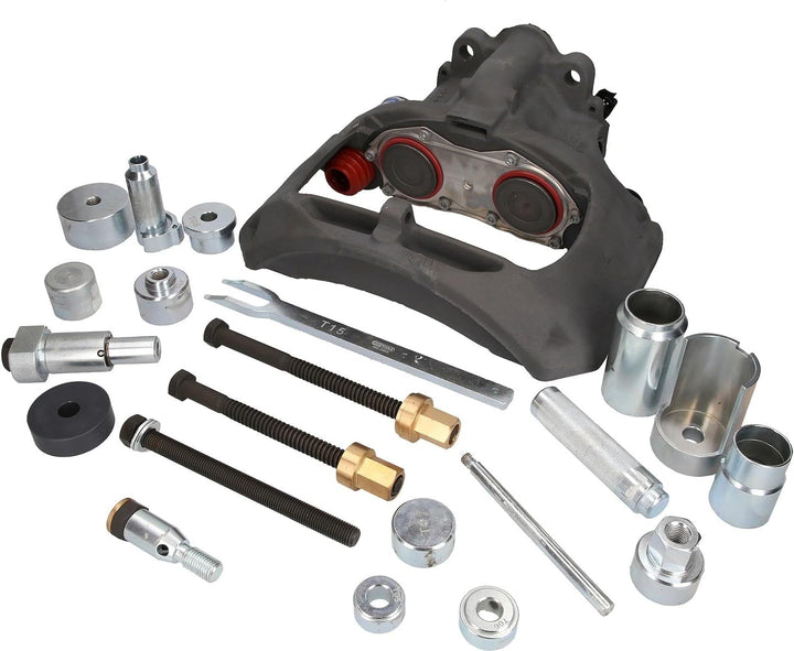 KS Tools 460.0905 Bremssattel-Instandsetzungs-Koffer, 24-tlg Mehrfarbig