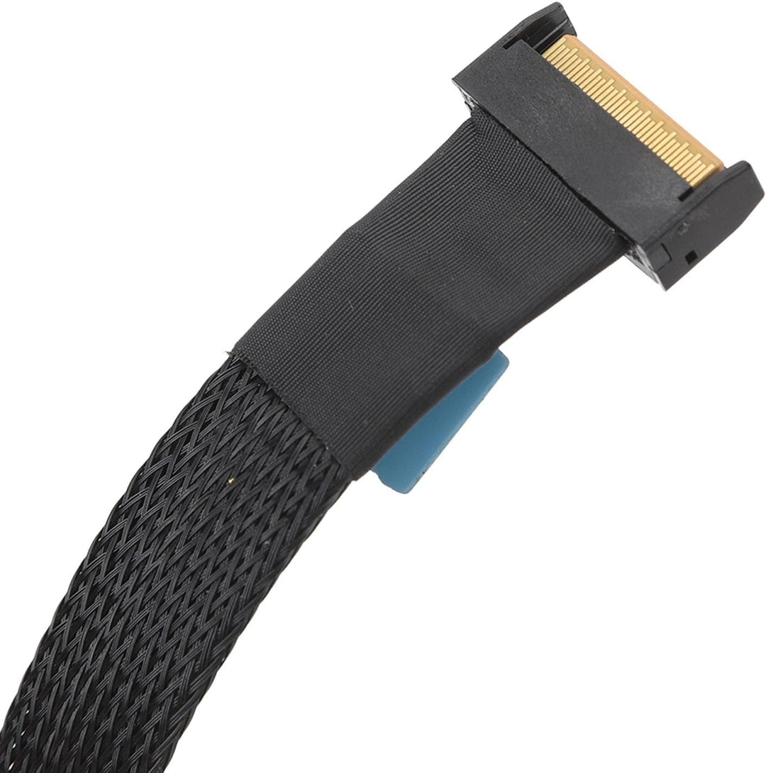 für MCIO 8i zu Oculink SFF 8611 4i Kabel, PCIe PCI Express 5.0 für MCIO X8 zu 2 SFF 8611 Kabel für S
