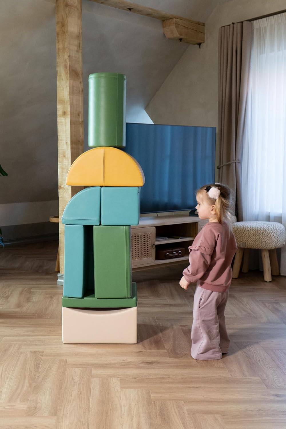 IGLU SOFT PLAY XL Softbausteine Riesenbausteine Schaumstoffbausteine Grossbausteine 8 Stück Ab 12 Mo