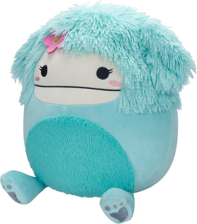 Squishmallows SQCR02404 - Joelle der türkise Bigfoot 30 cm, offizielles Kelly Toys Plüsch, superweic