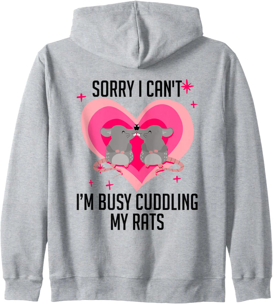 Ratte Maus Besitzer Haustier Nagetier Rennmäuse Mäuse Ratte Besitzer Kapuzenjacke