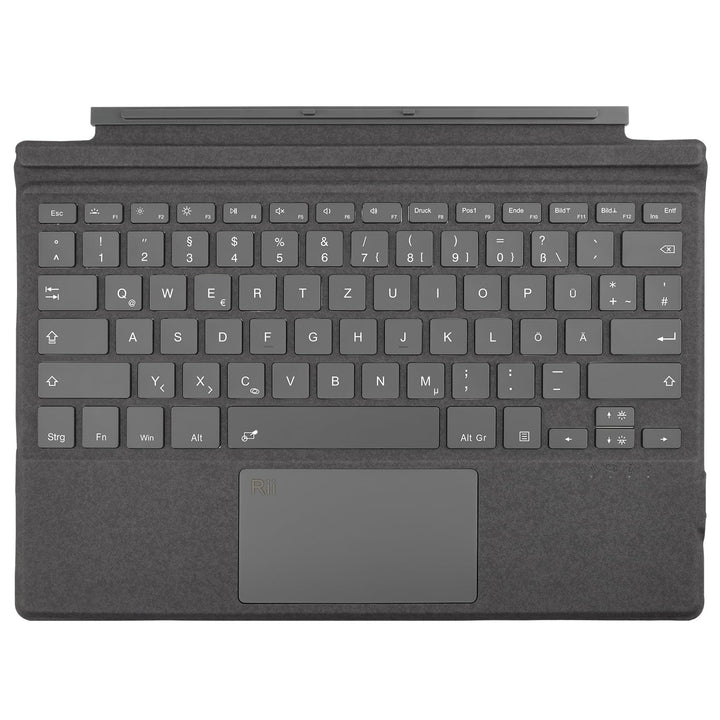 Rii Surface Tastatur für Surface Pro 7 Plus/Pro 7 / Pro 6 / Pro 5 / Pro 4 / Pro 3, Bluetooth 5.2 Tas