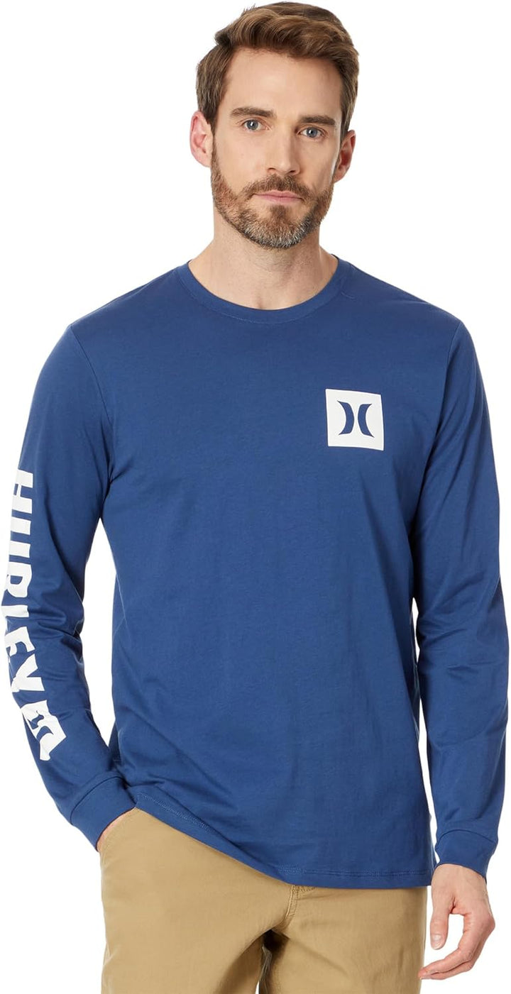 Hurley Herren The Box Long Sleeve T-Shirt T-Shirt S Submarine, S Submarine