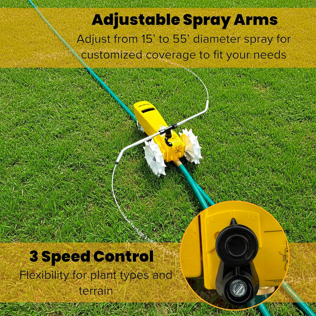 Nelson 1865 Raintrain fahrender Sprinkler