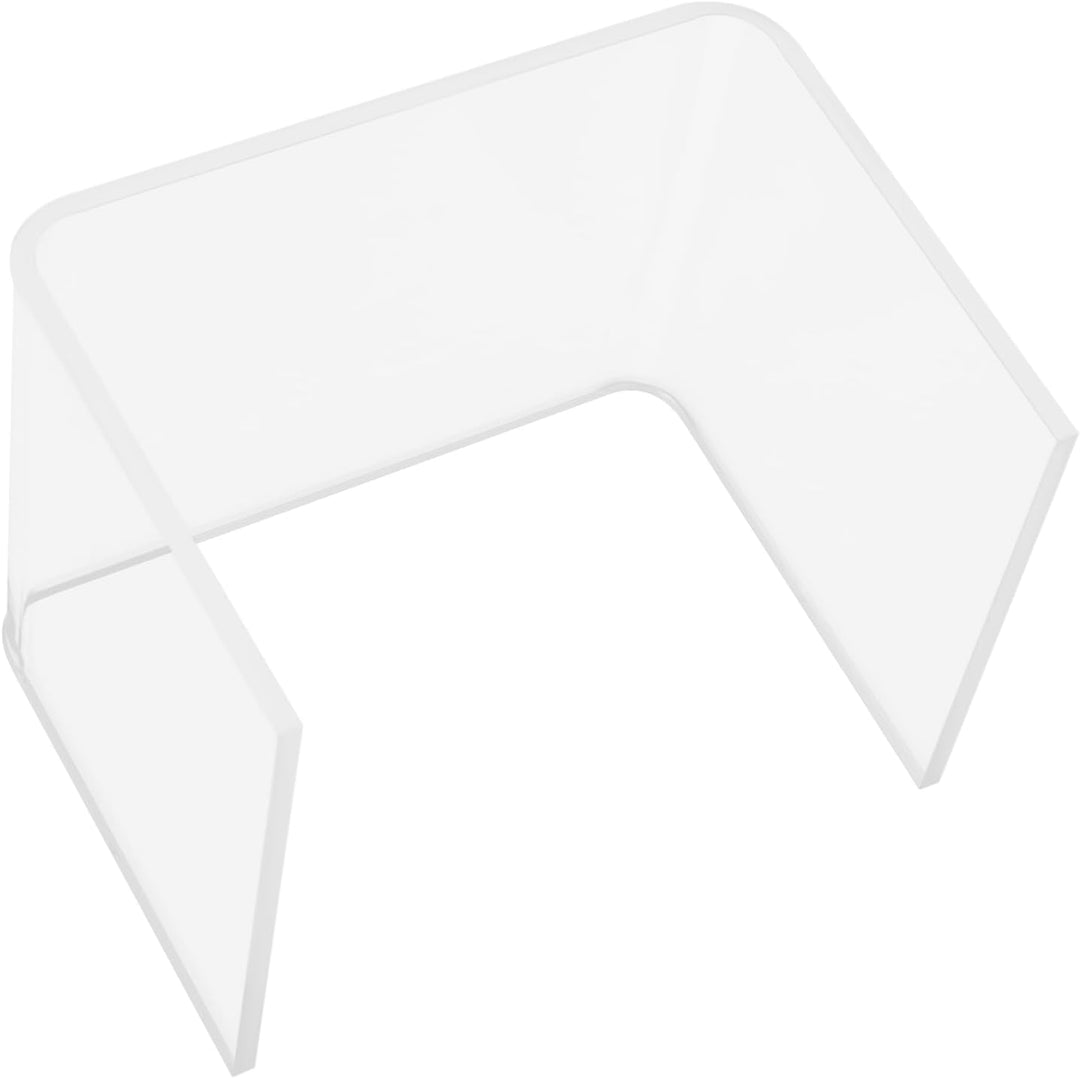 Tritthocker aus Acryl Duschhocker Badezimmer Stuhl Fusshocker Transparent Hocker für Kinder Erwachse