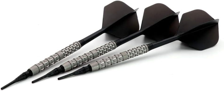 CUESOUL Dazzling 20g Soft Tip 90% Wolfram Dart Set Mattierte Oberfläche mit ROST Flügen CSDZ-DZR0120