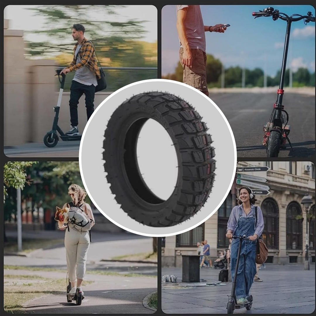 Ezweiji E Scooter Reifen, 10 Zoll reifen e scooter 80/65-6 Road City Road Reifen Elektroroller Reife