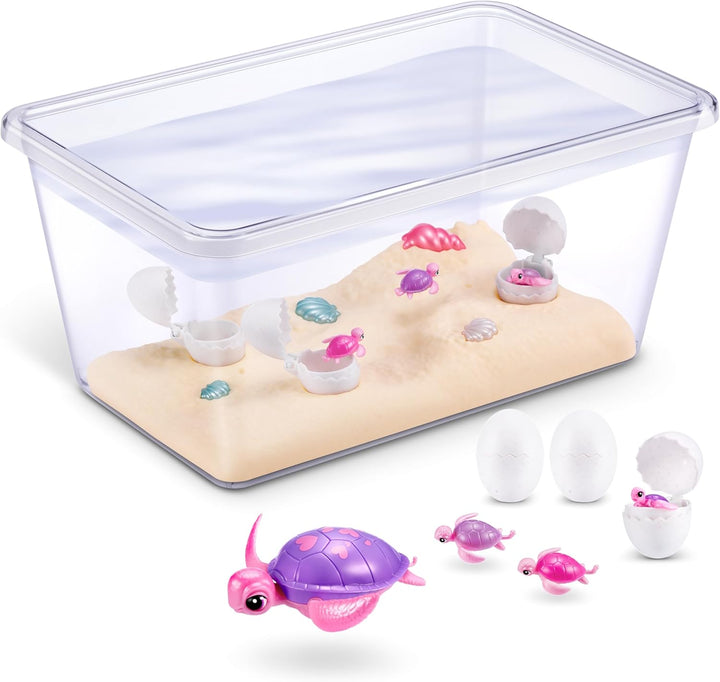 Pets Alive Mommy Turtle Surprise von ZURU, Roboterspielzeug, Schildkröte