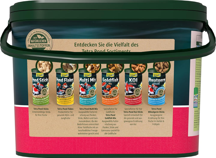 Tetra Pond Colour Sticks - Fischfutter für Teichfische, für natürliche Farbenpracht und klares Wasse