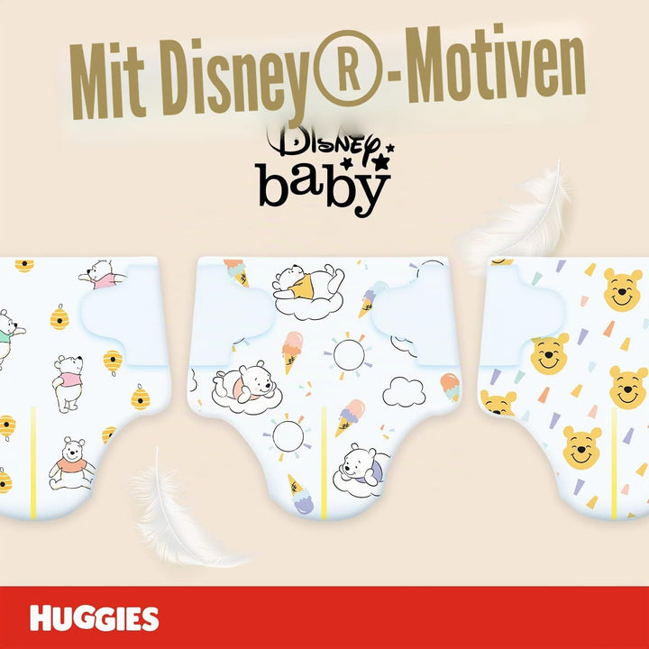 Huggies Extra Care Bebè Windeln, Grösse 1 (2-5 kg), 160 Stück Grösse 1 (160 Stück) 1, Grösse 1 (160