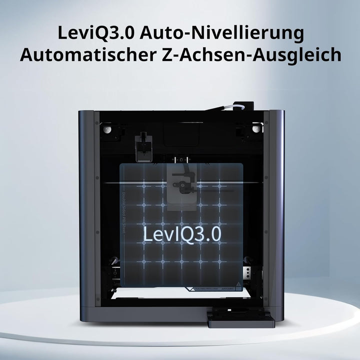 Anycubic Kobra S1 Combo 3D-Drucker Mehrfarbig, Geschlossene CoreXY-Struktur, 600 mm/s Schnelles Druc