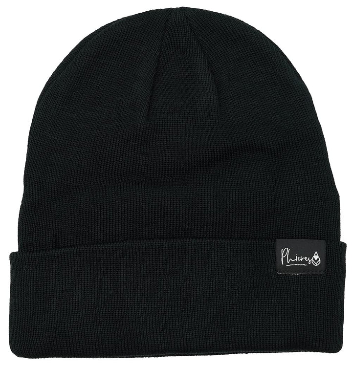 Phieres The Phar Recycled Polylama | Streetstyle Beanie | Schwarz