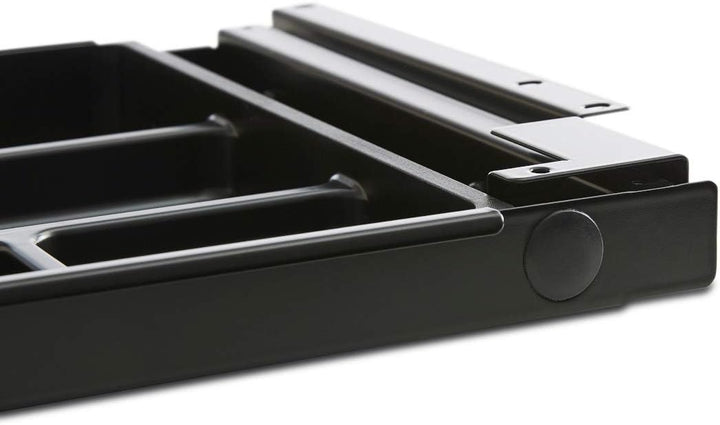 TecLines TUS001B Untertisch Schublade inkl. Kunststoffeinsatz L, schwarz