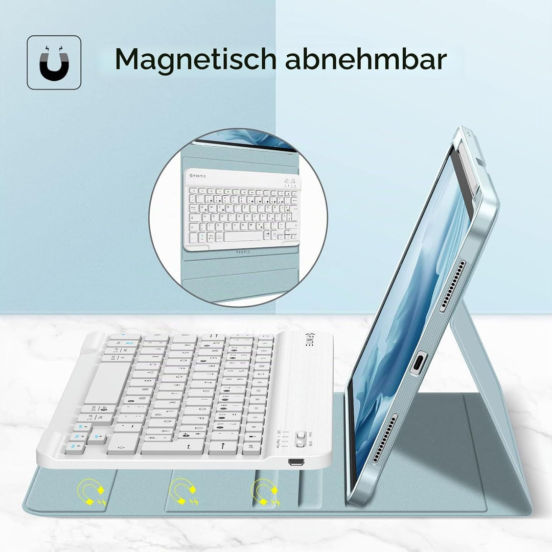FINTIE Tastatur Hülle für iPad Pro 11 2022 (4. Generation)/ iPad Pro 11 2021(3. Generation)/ 2020/20