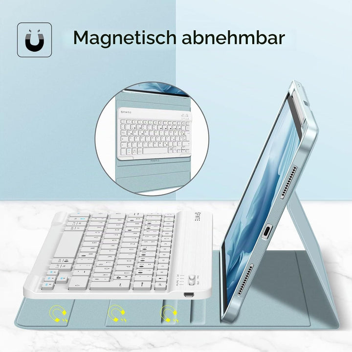 FINTIE Tastatur Hülle für iPad Pro 11 2022 (4. Generation)/ iPad Pro 11 2021(3. Generation)/ 2020/20