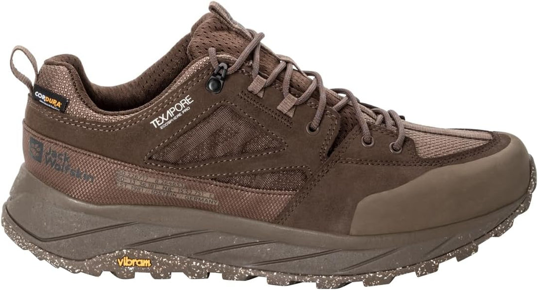 Jack Wolfskin Herren Terraquest Texapore Low M Walking-Schuh, Bear